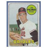 1969 Topps High #573 Jim Palmer Baltimore Orioles