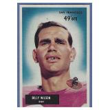 High Grade 1955 Bowman #81 Billy Wilson SF 49ers