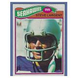 Nice 1977 Topps #177 Steve Largent RC Seahawks