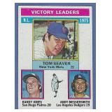 1976 Topps #199 Victory Leaders Tom Seaver