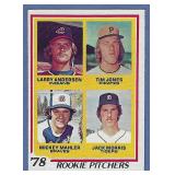 Sharp 1978 Topps 703 Jack Morris RC Detroit Tigers