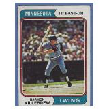 1974 Topps #400 Harmon Killebrew Minnesota Twins