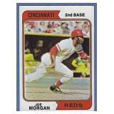 1974 Topps #85 Joe Morgan Cincinnati Reds
