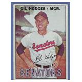 1967 Topps #228 Gil Hodges Washington Senators