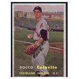 1957 Topps 212 Rocky Colavito RC Cleveland Indians