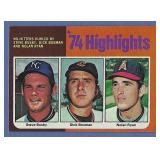 Sharp 1975 Topps #7 Nolan Ryan HL Angels