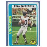 1978 Topps #100 Fran Tarkenton Minnesota Vikings
