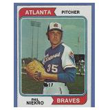 Sharp 1974 Topps #29 Phil Niekro Atlanta Braves