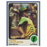 1973 Topps #255 Reggie Jackson Oakland Athletics