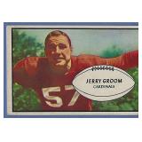 1953 Bowman #13 Jerry Groom Chicago Cardinals