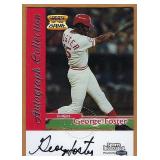 1999 Sports Illustrated George Foster AUTO Reds