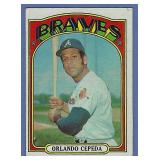 1972 Topps #195 Orlando Cepeda Atlanta Braves