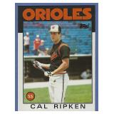 High Grade 1986 Topps Tiffany #340 Cal Ripken Jr.