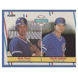 Sharp 1988 Fleer #641 Mark Grace RC Chicago Cubs