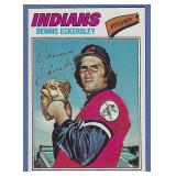 Sharp 1977 Topps #525 Dennis Eckersley 2nd Year