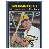 1971 Topps #110 Bill Mazeroski Pittsburgh Pirates