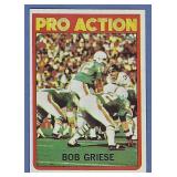 Sharp 1972 Topps #132 Bob Griese Miami Dolphins