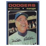 1971 Topps #567 Walt Alston Los Angeles Dodgers