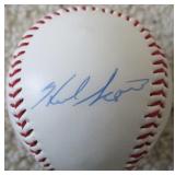 Herb Score Signed Kahns Baseball Cleveland Indians