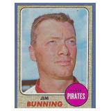 1968 Topps #215 Jim Bunning Pittsburgh Pirates
