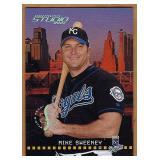 '04 Donruss Studio Proof Platinum Mike Sweeney /10
