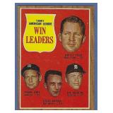 High Grade 1962 Topps #57 Win Ldrs Whitey Ford