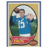 High Grade 1970 Topps #88 Earl Morrall Colts