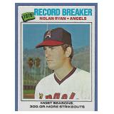 Sharp 1977 Topps #234 Nolan Ryan RB Angels