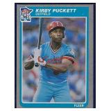 High Grade 1985 Fleer #286 Kirby Puckett RC Twins
