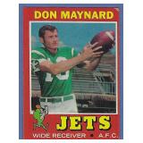 1971 Topps #19 Don Maynard New York Jets
