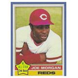High Grade 1976 Topps #420 Joe Morgan Reds