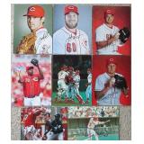 Lot Of (8) Signed Cincinnati Reds Photos