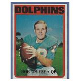 Sharp 1972 Topps #80 Bob Griese Miami Dolphins