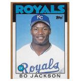 High Grade 1986 Topps Traded #50T Bo Jackson RC