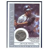2003 Topps Gallery Coin Relics Willie Mays Nickel