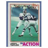 1982 Topps #435 Lawrence Taylor Rookie Season