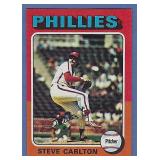Sharp 1975 Topps #185 Steve Carlton Phillies