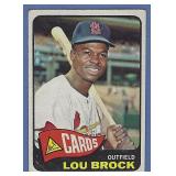 1965 Topps #540 Lou Brock St. Louis Cardinals
