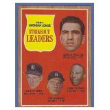 High Grade 1962 Topps #59 K Ldrs Whitey Ford