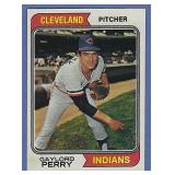 Sharp 1974 Topps #35 Gaylord Perry Cleve Indians