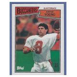 High Grade 1987 Topps #384 Steve Young Buccaneers