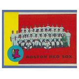 1963 Topps #202 Boston Red Sox Team Card