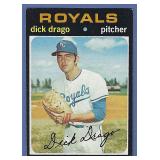 1971 Topps High #752 Dick Drago Kansas City Royals