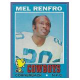 High Grade 1971 Topps #118 Mel Renfro Cowboys