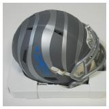 CHASE BROWN SIGNED BENGALS SLATE MINI HELMET COA
