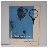 ARNOLD PALMER SIGNED 1971 GOLF PROGRAM JSA COA