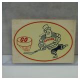 RARE 1950'S CLEVELAND BARONS TEAM DECAL VHTF