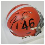 JOSH GORDON SIGNED BROWNS 46 MINI HELMET COA