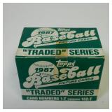 1987 TOPPS TRADED BASEBALL SET MADDUX