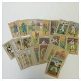 1911 T3 TURKEY RED PARTIAL REPRINT CARD SET